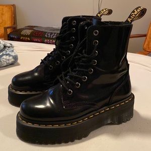 Dr. Marten Jadon womens platform boots in perfect condition